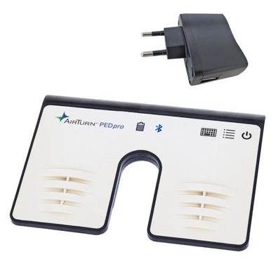 AirTurn PEDpro Bluetooth-Fußschalter mit Netzteil