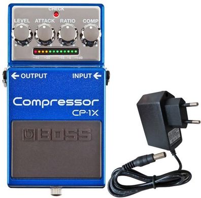 Boss CP-1X Kompressor für Gitarre mit Netzteil