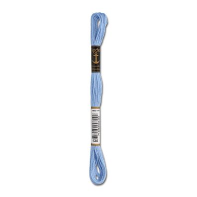 8m Anchor Stickgarn - Farbe 130 - himmelblau