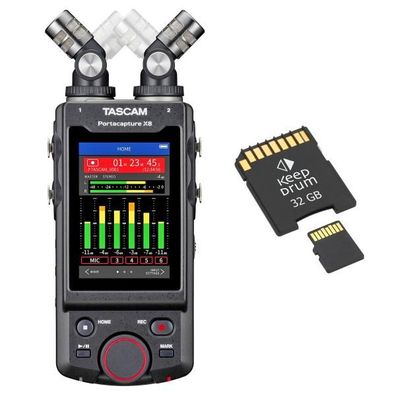 Tascam Portacapture X8 Audio-Recorder mit SD-Karte