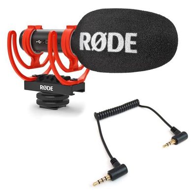 Rode Videomic Go II Mikrofon mit ADP07 TRRS Adapter