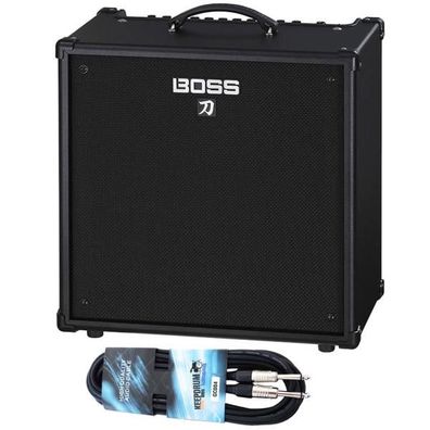 Boss Katana 110 Bass Verstärker Combo mit Kabel