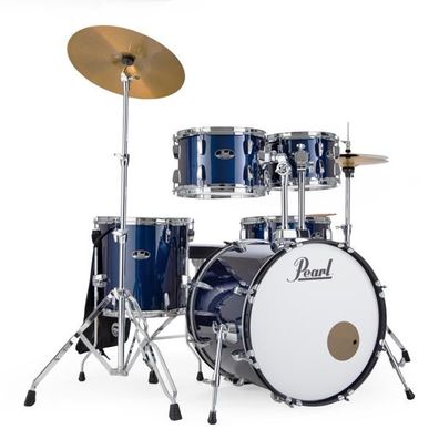 Pearl Roadshow 22 Zoll Royal Blue Metallic Drumset