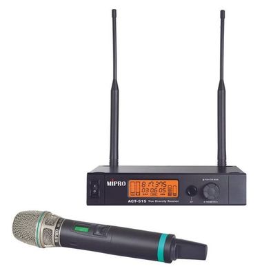 Mipro ACT-515 Empfänger mit Handsender 823-832 MHz