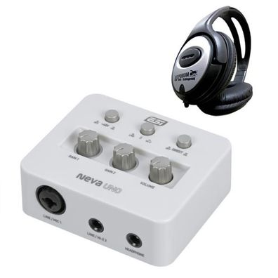 ESI NEVA Uno USB Audio-Interface mit Kopfhörer