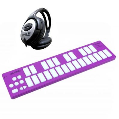 McMillen K-Board MIDI-Controller Orchid mit Kopfhörer