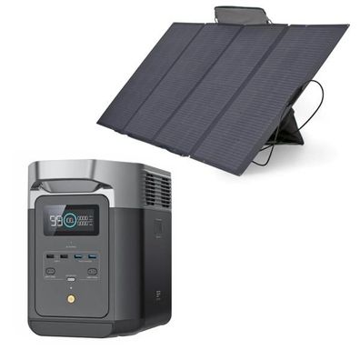 Ecoflow Delta 2 Powerstation mit 400W Solarpanel