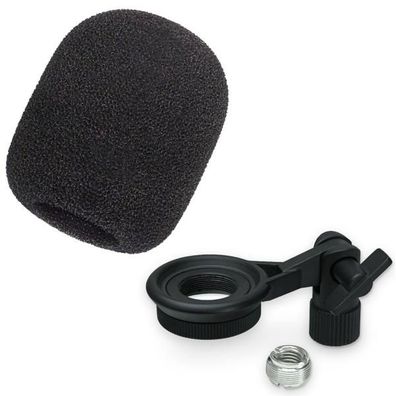 keepdrum MSA033 Mikrofon-Halterung mit Popschutz