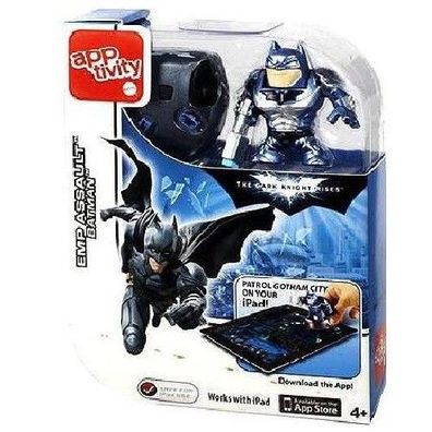 Mattel Apptivity Batman Figur EMP Assault Y0203 Spielt auf dem iPad Restposten