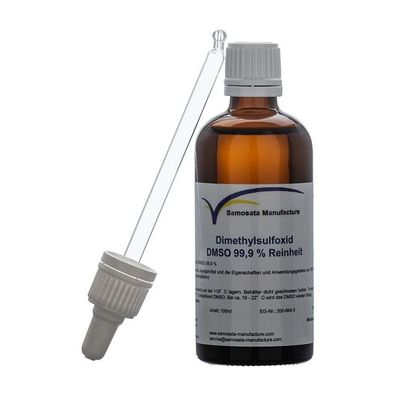 DMSO 99,9% Reinheit (ph. eur.) 100ml in hydrolytischen Tropferglas