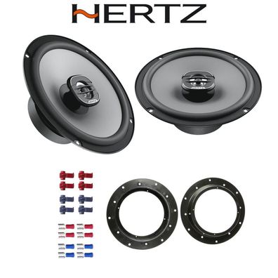 Hertz UNO X165 Auto Lautsprecher 16,5cm 165mm Koaxial für Audi Q3 Türen vorne