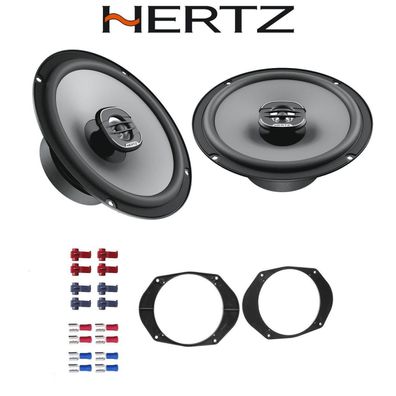 Hertz UNO X165 Auto Lautsprecher 16,5cm 165mm Koaxial für Ford Fiesta V MK6