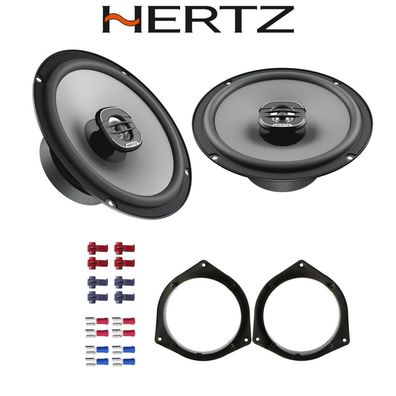 Hertz UNO X165 Auto Lautsprecher 16,5cm 165mm Koaxial für Hyundai i10 (Gr. 6,5 in)