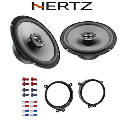 Hertz UNO X165 Auto Lautsprecher 16,5cm 165mm Koaxial für Mercedes CLC CL203