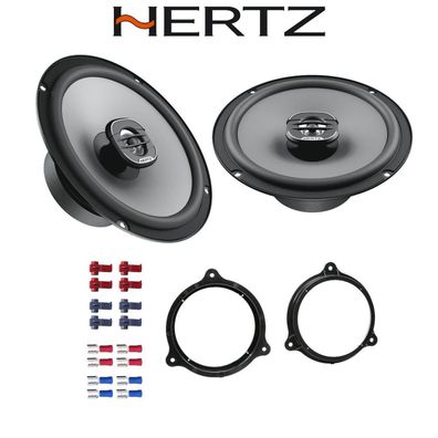 Hertz UNO X165 Auto Lautsprecher 16,5cm 165mm Koaxial für Nissan Micra ab 2010