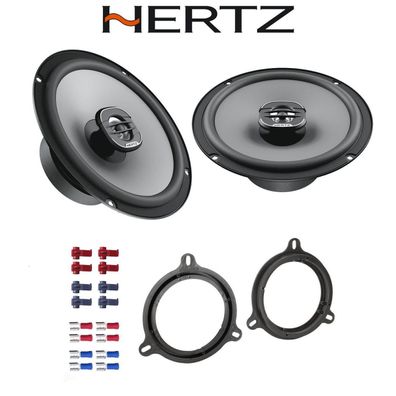 Hertz UNO X165 Auto Lautsprecher 16,5cm 165mm Koaxial für Nissan Note ab 2014
