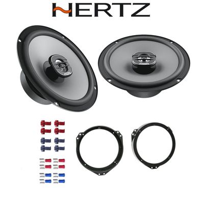 Hertz UNO X165 Auto Lautsprecher 16,5cm 165mm Koaxial für Opel Astra G (Gr. 6,5 in)