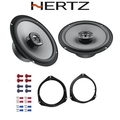 Hertz UNO X165 Auto Lautsprecher 16,5cm 165mm Koaxial für Opel Astra H (Gr. 6,5 in)