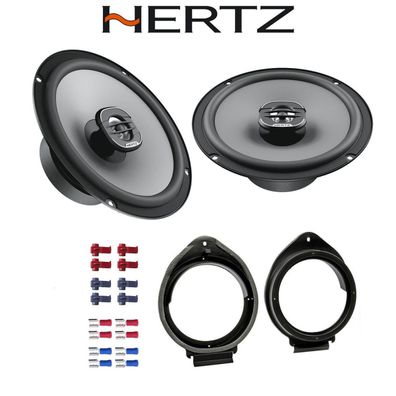 Hertz UNO X165 Auto Lautsprecher 16,5cm 165mm Koaxial für Opel Astra J (Gr. 6,5 in)