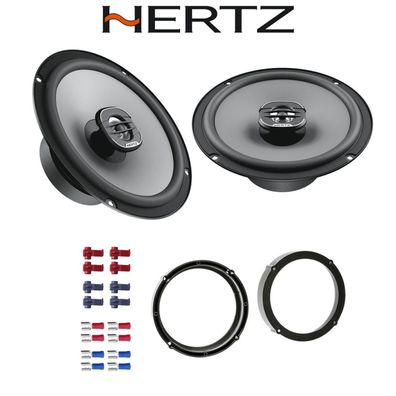 Hertz UNO X165 Auto Lautsprecher 16,5cm 165mm Koaxial für Seat Ibiza IV 3-Türer