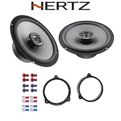 Hertz UNO X165 Auto Lautsprecher 16,5cm 165mm Koax für Mercedes CLK Coupe C208