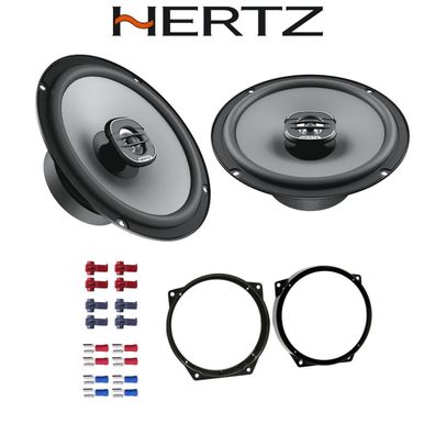 Hertz UNO X165 Auto Lautsprecher 16,5cm 165mm Koax für MINI Mini Cabriolet R52