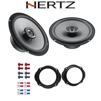 Hertz UNO X165 Auto Lautsprecher 16,5cm Koax für Ford Focus II DA3 Türen vorne