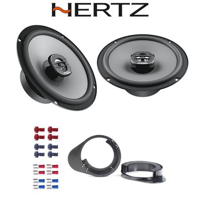 Hertz UNO X165 Auto Lautsprecher 16,5cm Koax für Ford Orion III Türen vorne