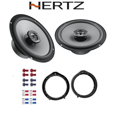 Hertz UNO X165 Auto Lautsprecher 16,5cm 165mm Koaxial für Honda Jazz (Gr. 6,5 in)