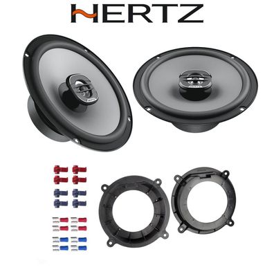 Hertz UNO X165 Auto Lautsprecher 16,5cm 165mm Koaxial für Mazda 3 BM/ BN (Gr. 6,5 in)