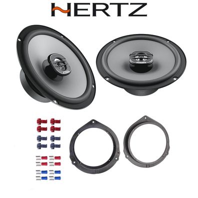 Hertz UNO X165 Auto Lautsprecher 16,5cm 165mm Koaxial für Mercedes Viano ab 2014