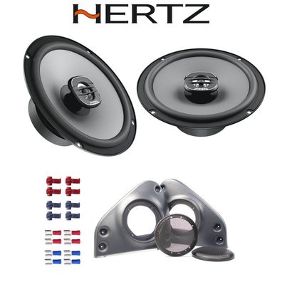 Hertz UNO X165 Auto Lautsprecher 16,5cm 165mm Koaxial für Smart For Two (Gr. 6,5 in)