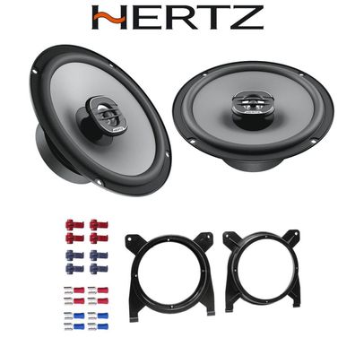 Hertz UNO X165 Auto Lautsprecher 16,5cm 165mm Koaxial für Volvo S70 Türen vorne