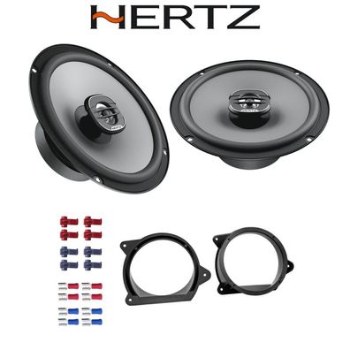 Hertz UNO X165 Auto Lautsprecher 16,5cm 165mm Koax für Peugeot 207 Türen vorne