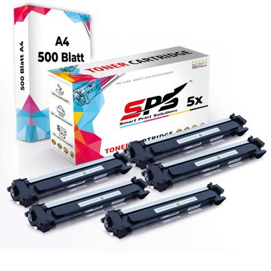 Druckerpapier A4 + 5x Multipack Set Kompatibel für Brother DCP-1616 NW (TN-1050) ...