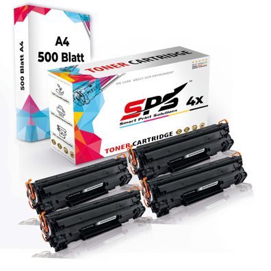 Druckerpapier A4 + 4x Multipack Set Kompatibel für HP LaserJet Pro M 1213 nf MFP ...