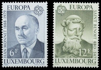 Luxemburg 1980 Nr 1009-1010 postfrisch S1C3452