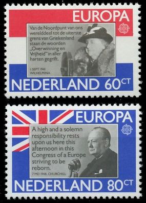 Niederlande 1979 Nr 1168-1169 postfrisch S1C3506