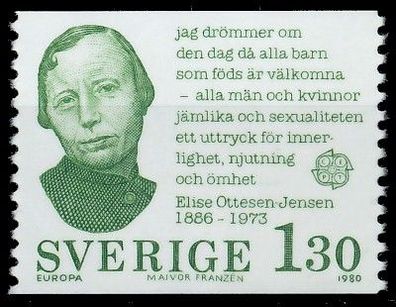 Schweden 1980 Nr 1106 postfrisch S1C3616