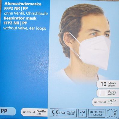 Atemschutzmaske FFP2 NR/ PP