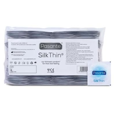 Pasante Silk Dünne Kondome - 144 Stück Verhütungsmittel