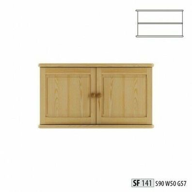 Schrank Aufsatz Kleiderschrank handgefertigter Holzverlängerung Holz Echtholz