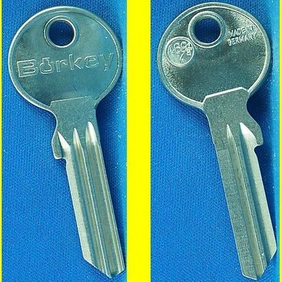 Schlüsselrohling Börkey 469 1/2 K für verschiedene GeGe, Ikon Profilzylinder