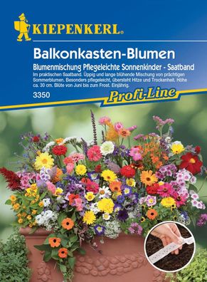 Balkonkasten-Blumen Blumenmischung "Pflegeleichte Sonnenkinder"