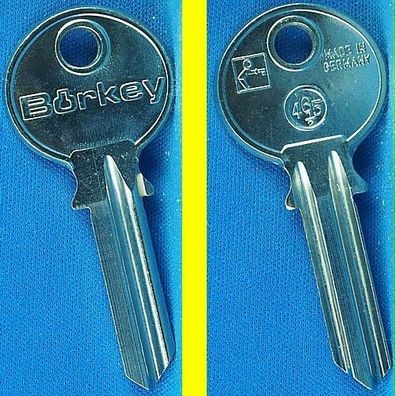 Schlüsselrohling Börkey 465 1/2 für Graham Profilzylinder