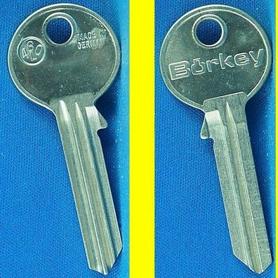 Schlüsselrohling Börkey 460 L für Ikon Profilzylinder