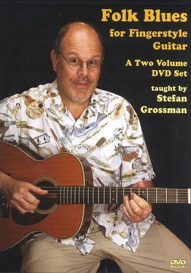 Folk Blues For Fingerstyle Guitar DVD-Pack
