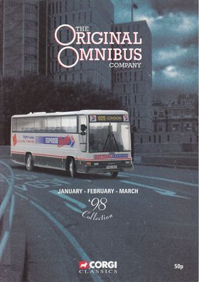 The Original Omnibus Company Katalog von Corgi Classic Collection 1998