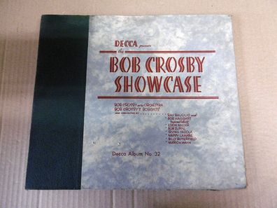 Decca Plattenalbum No. 32 / Album BOB CROSBY Showcase 10" 6 Plattentaschen - 78rpm
