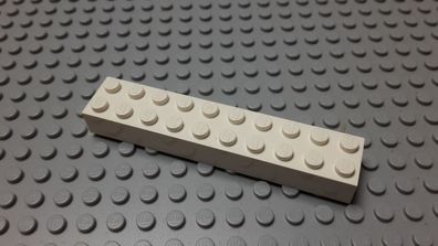 Lego 1 Basic Stein 2x10 hoch Weiß Nummer 3006
